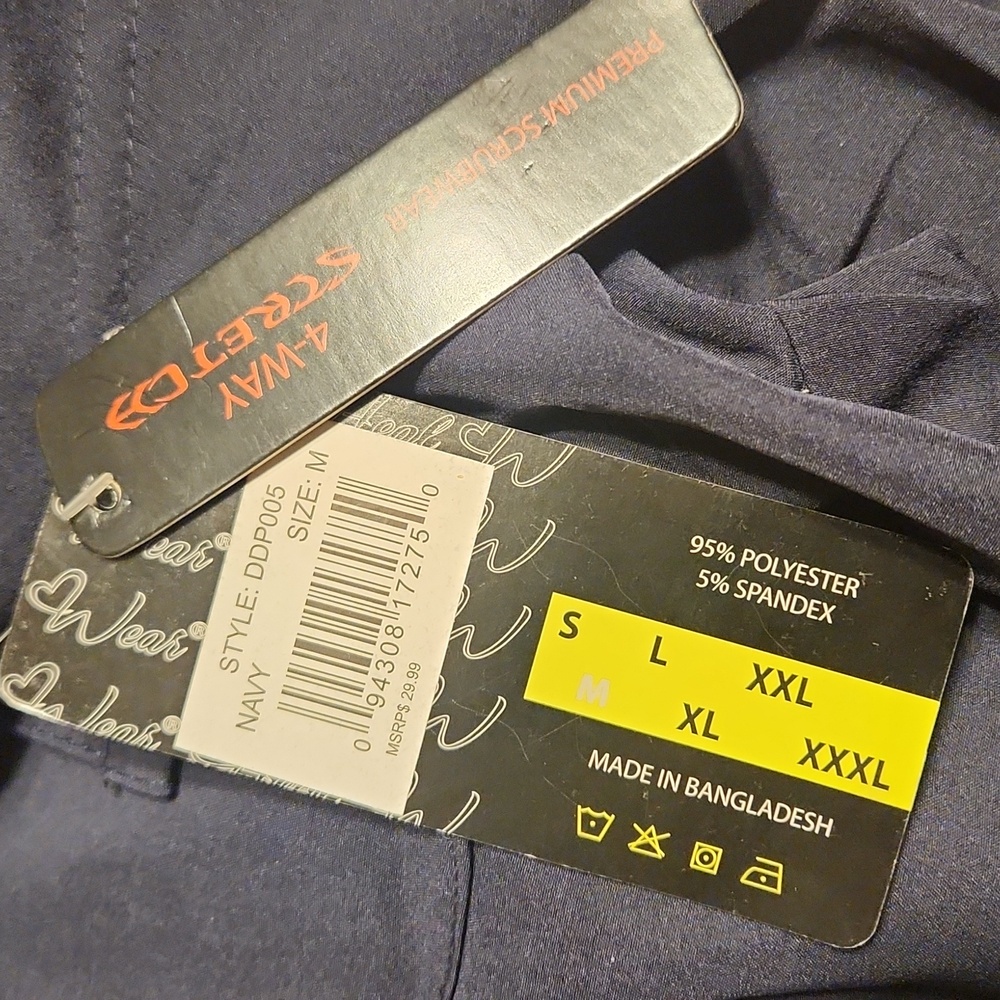 ✨️✨️NWT✨️✨️ HealWear Women's Tapered Scrub Pants - 4-Way Stretch - Picture 4 of 4